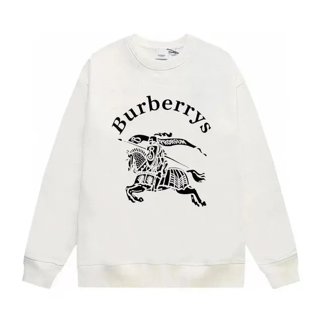 Burberry Crewneck Sweatshirt Equestrian Knight Print