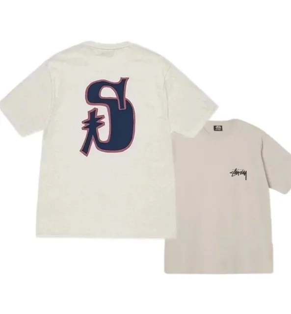 Stüssy Graphic T-Shirt Large Logo Back Print