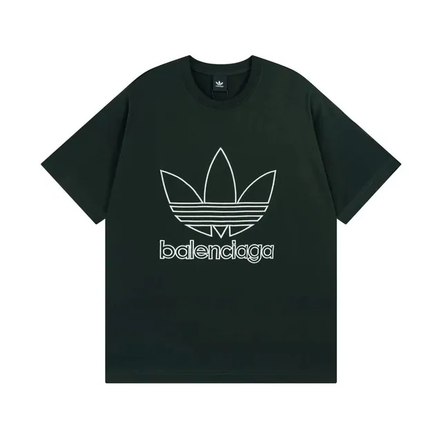Balenciaga T-Shirt Adidas Logo Print