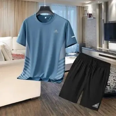 Adidas Training Set Blue and Black