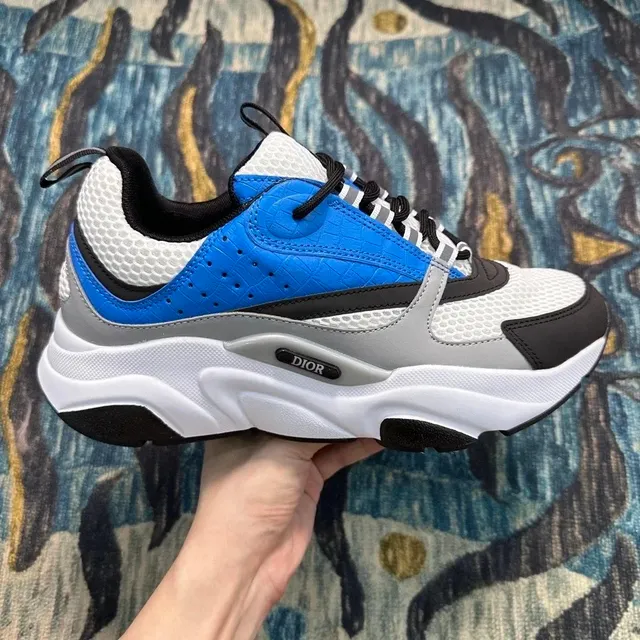 Dior B22 Blue Croc