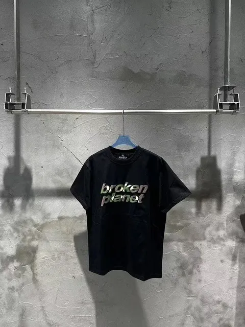Broken Planet Graphic Tee Holographic Logo