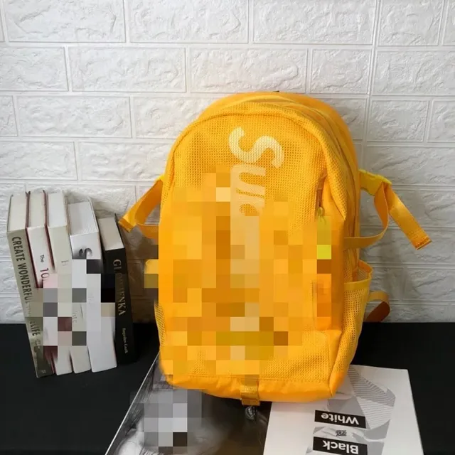 Supreme Backpack Mesh Logo