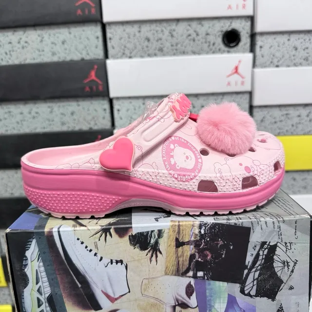 Crocs Classic Clog Loopduk Bear Pink