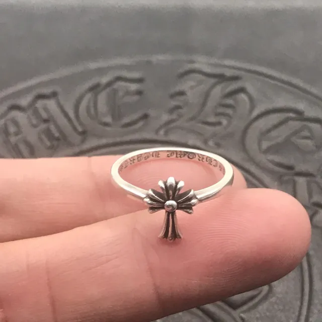 Chrome Hearts Cross Ring Small Cross
