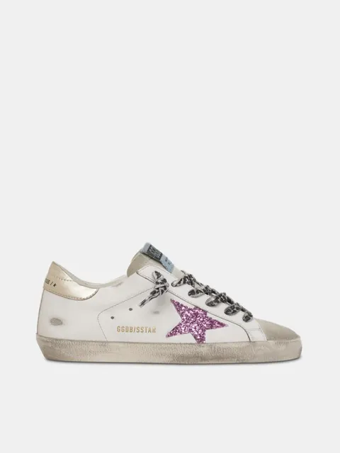 Golden Goose Superstar Glitter Star