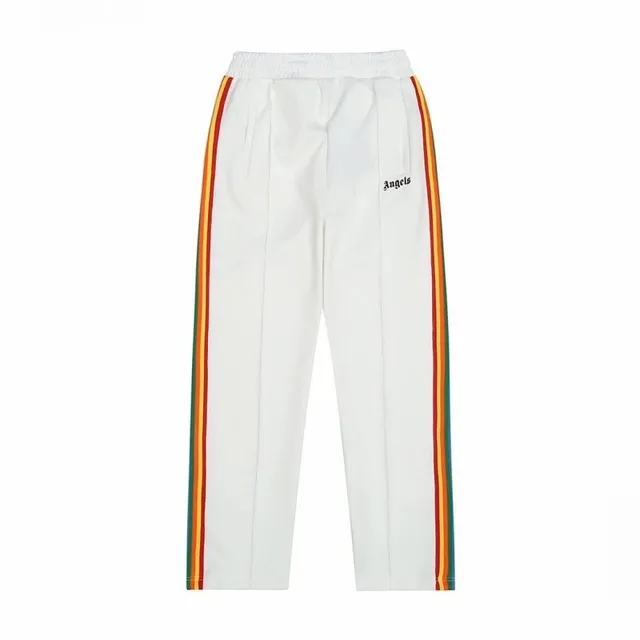 Palm Angels Track Pants Rainbow Stripe
