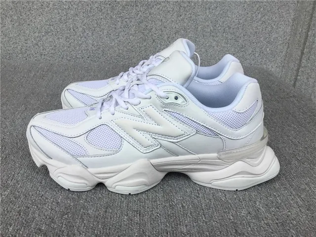 New Balance 9060 Triple White