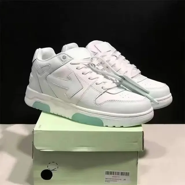 Off-White Low Mint Green Accents
