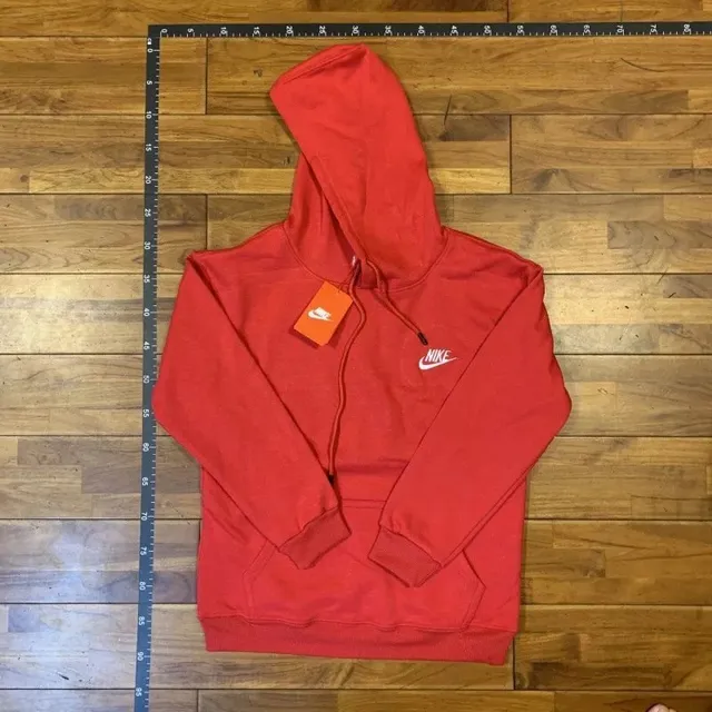 Nike Club Fleece Hoodie University Red