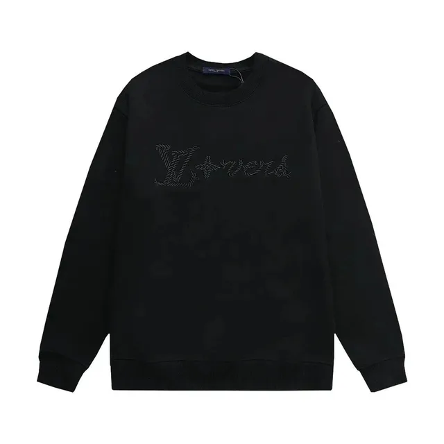 Louis Vuitton Crewneck Sweatshirt Embroidered LV Logo
