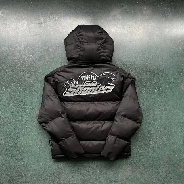Trapstar Puffer Jacket London Shooters Graphic