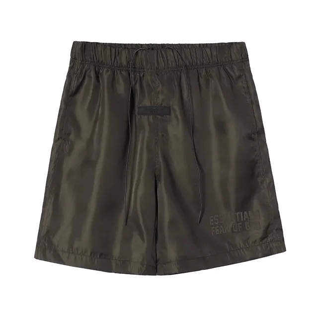Fear of God Essentials Windbreaker Shorts Black