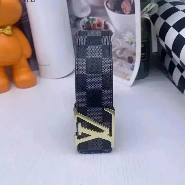 Louis Vuitton LV Belt Damier Graphite