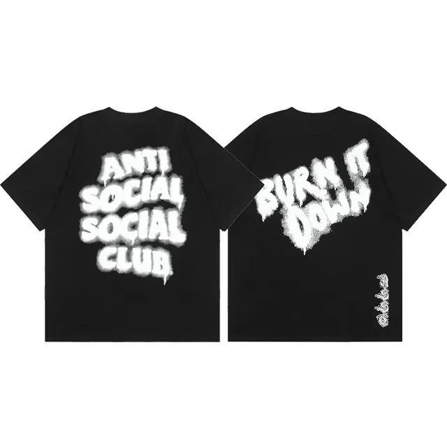 Graphic Tee Anti Social Social Club Burn It Down