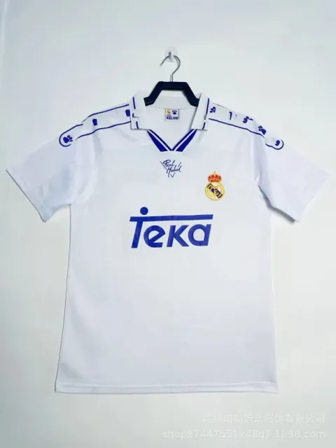 Adidas Real Madrid Home Jersey 1997-98 Teka Sponsor