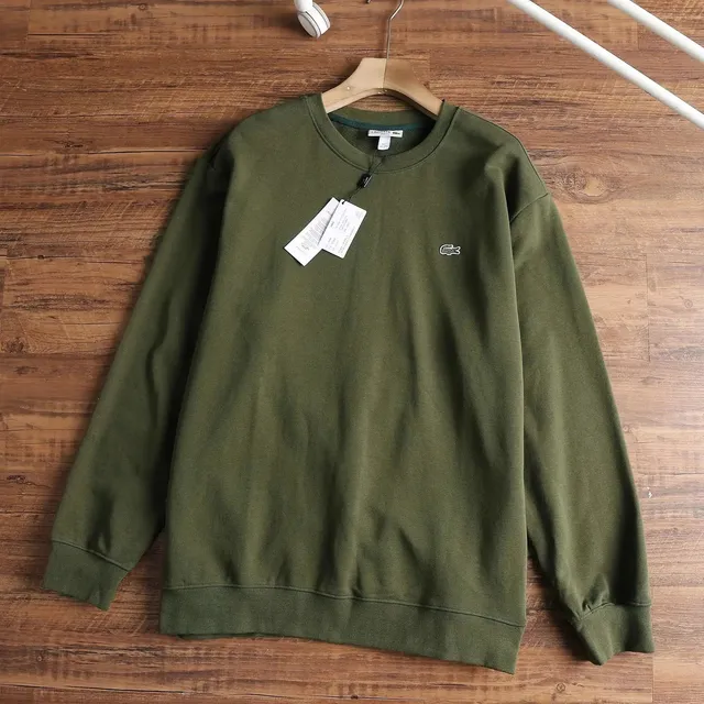 Lacoste Crewneck Sweatshirt Olive Green