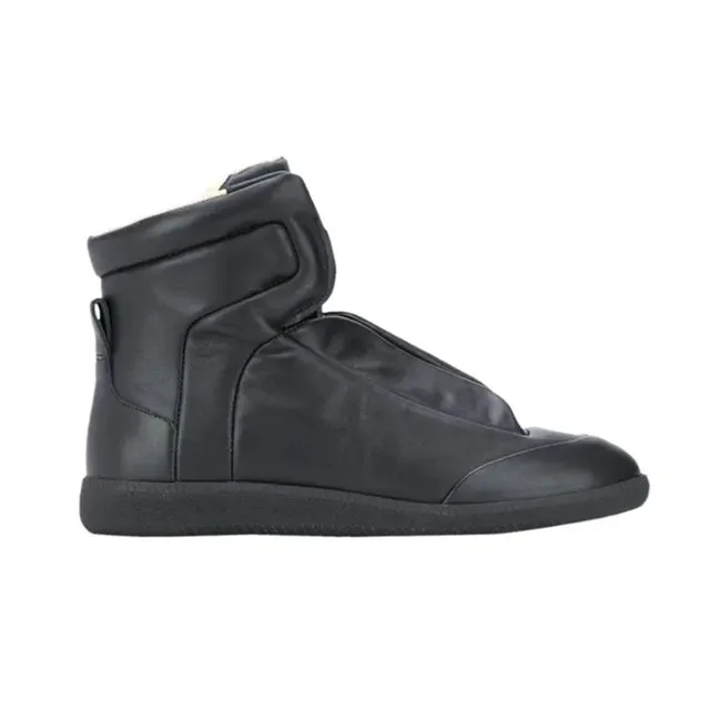 Maison Margiela Future High-Top Black Leather