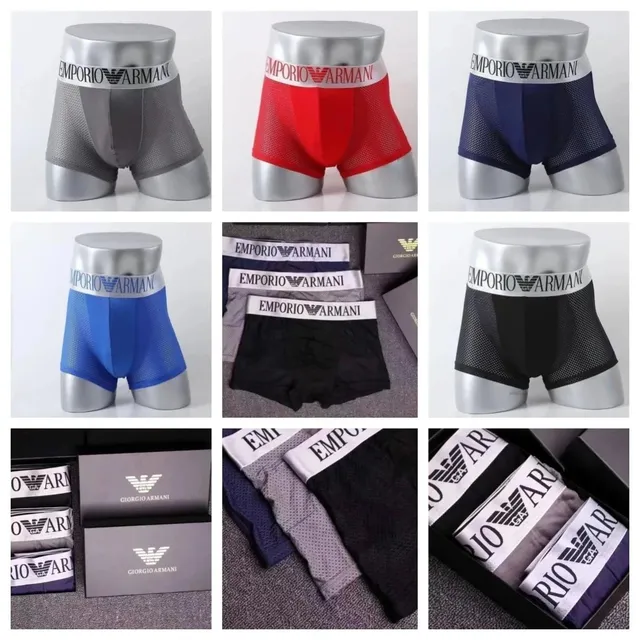 Emporio Armani Boxer Brief Mesh Waistband