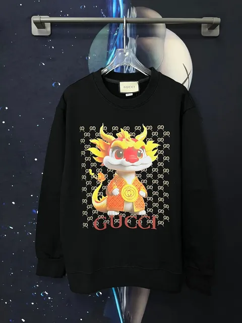Gucci Crewneck Sweatshirt Dragon Print