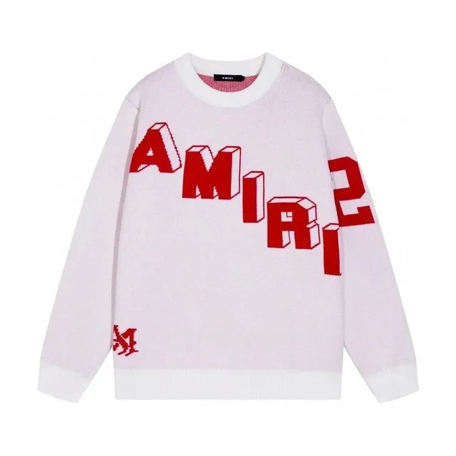 Amiri Knit Sweater 3D Logo