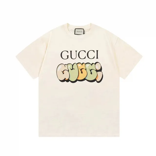 Gucci Graphic T-Shirt Graffiti Logo