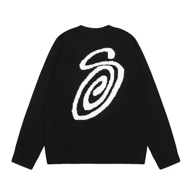 Broken Planet Knit Sweater Spiral Logo