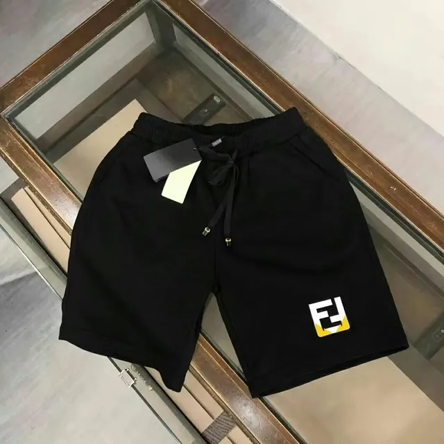 Fendi Logo Shorts FF Logo