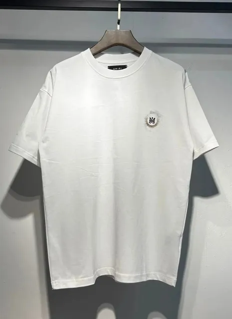 Amiri Logo Tee Embroidered Logo