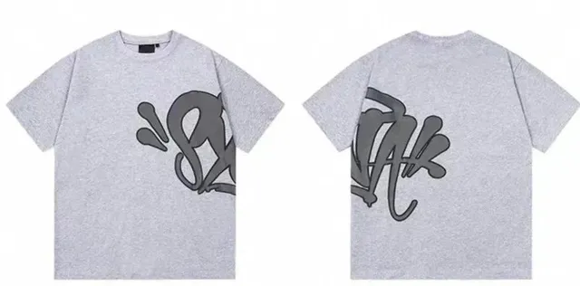 Corteiz Graphic Tee CRTZ Logo Print Heather Grey