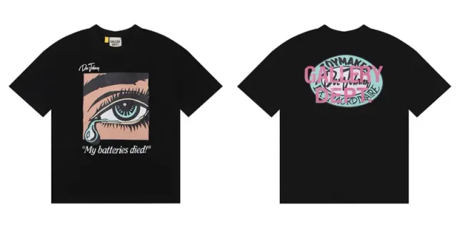 Gallery Dept. Graphic Tee Crying Eye / Gallery Dept Logo