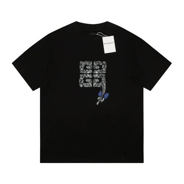 Givenchy Logo T-Shirt 4G Motif with Butterfly
