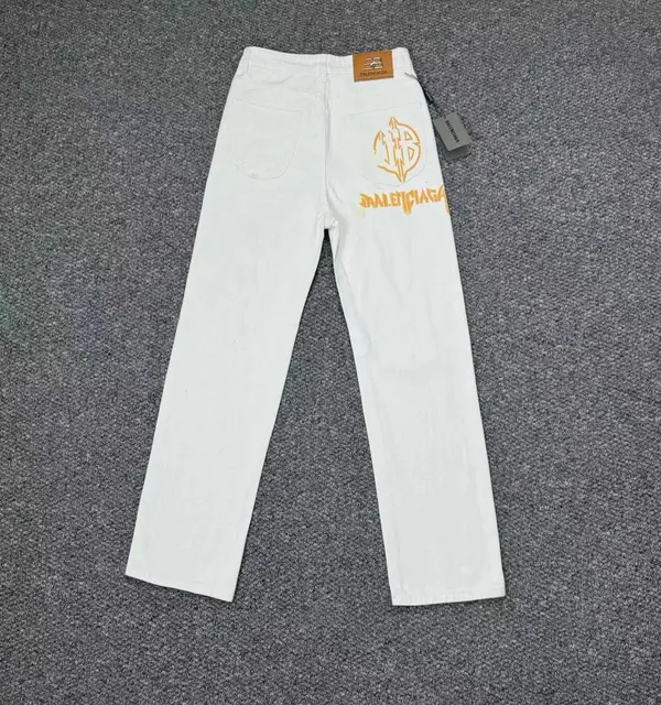 Balenciaga Jeans Logo-Print