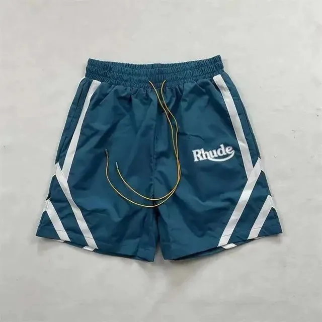 Rhude Track Shorts Logo Stripe