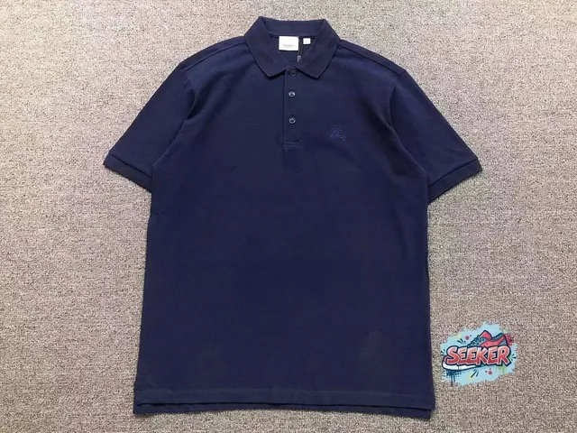 Burberry Polo Shirt Equestrian Knight Logo
