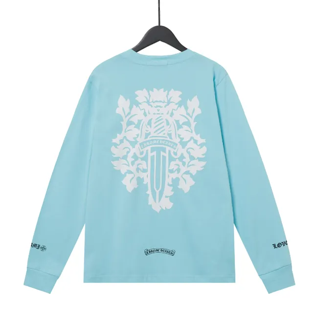 Chrome Hearts Long Sleeve Tee Dagger Floral Print