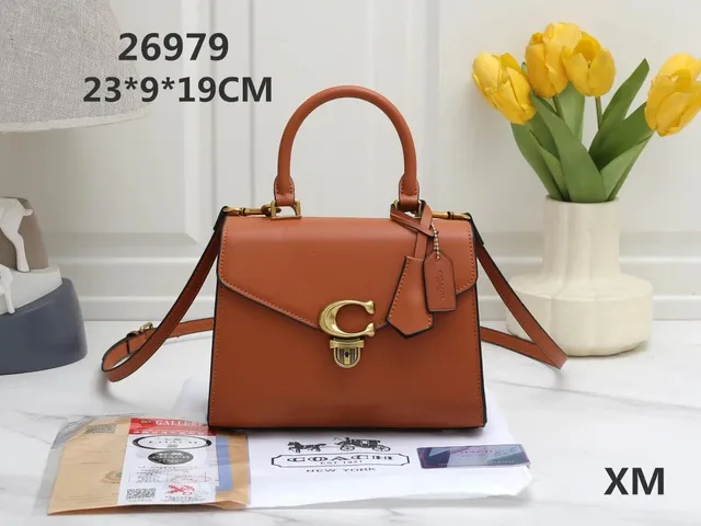 Coach Top-Handle Bag C Logo