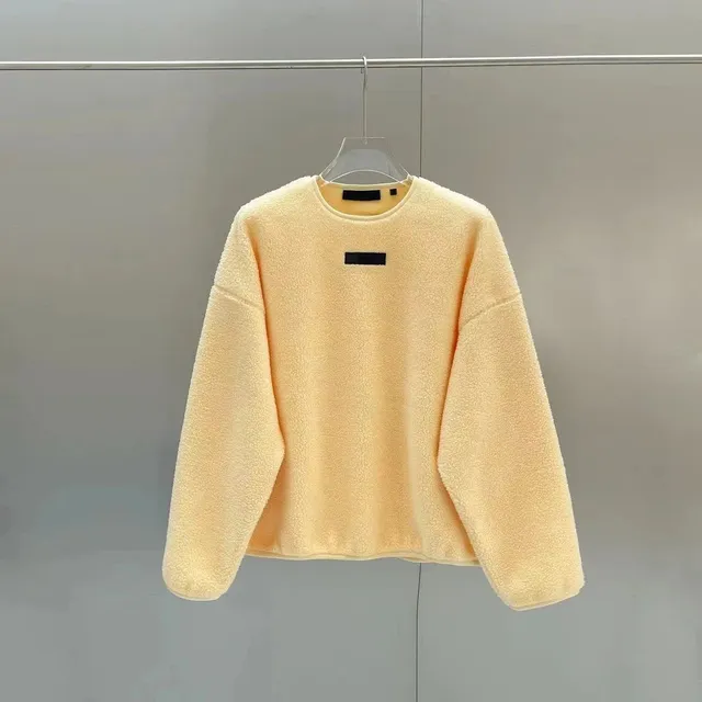 Fear of God Fleece Crewneck Soft Peach
