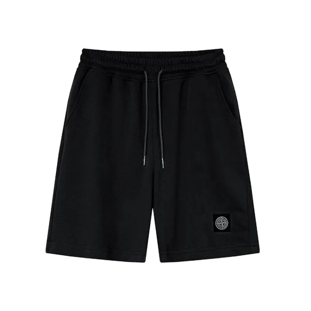 SKU-09-19黑色纯棉短裤
