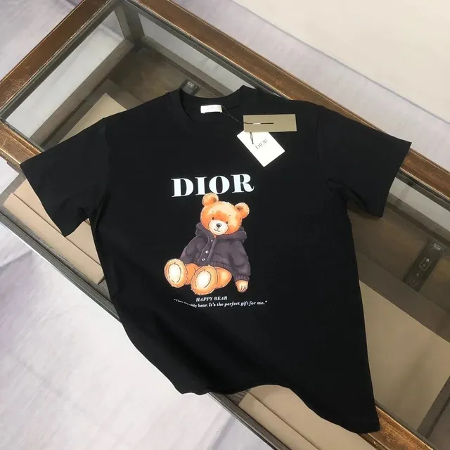 Dior Happy Bear T-Shirt Bear Graphic