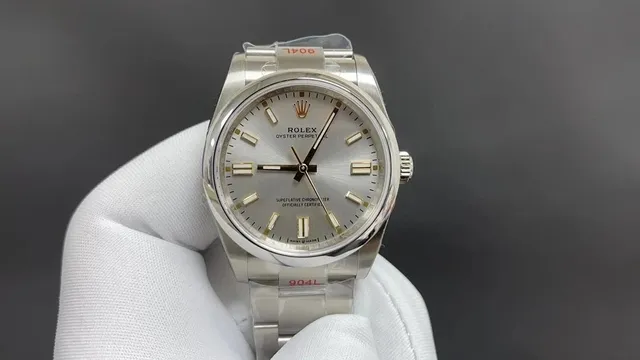 Rolex Oyster Perpetual Silver Dial