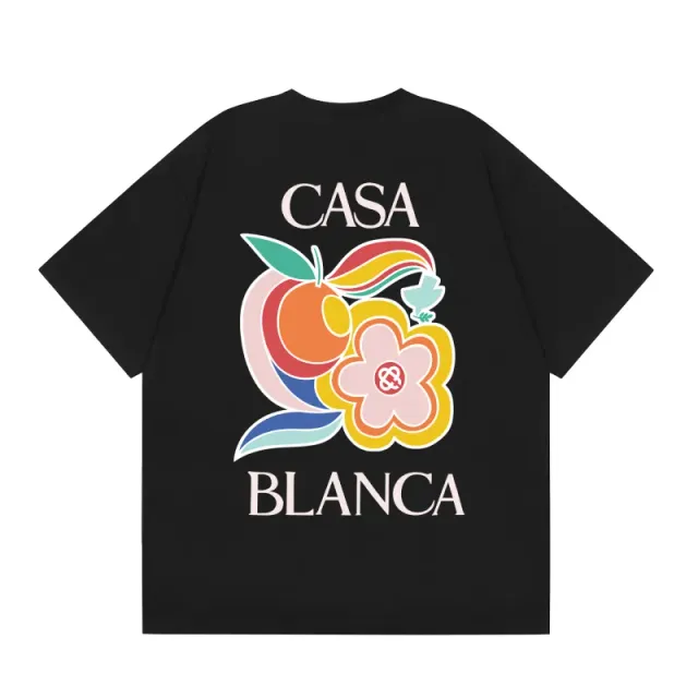 Casablanca Graphic Tee Casa Blanca Logo Print