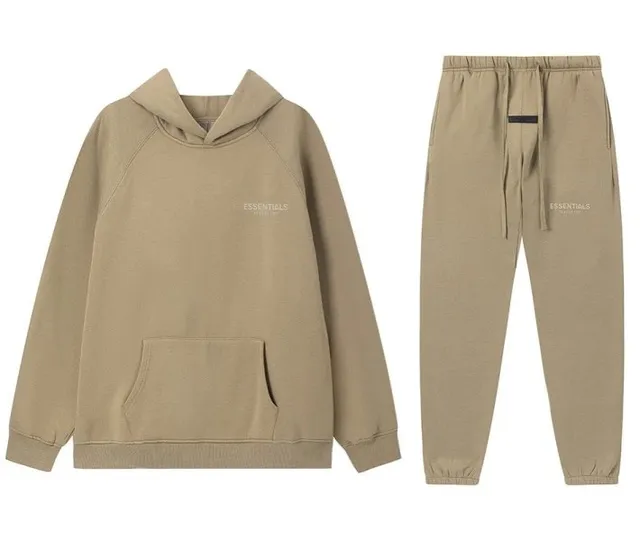 Fear of God Essentials Hoodie and Joggers Set Essentials Logo