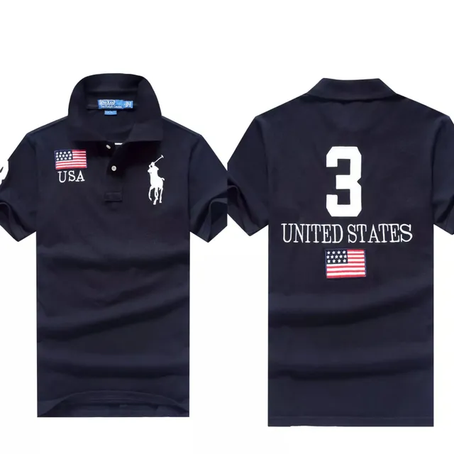 Polo Ralph Lauren Polo Shirt USA Flag Patch
