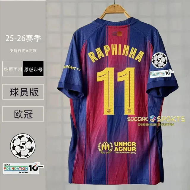 FC Barcelona × Adidas Home Jersey Raphinha #11