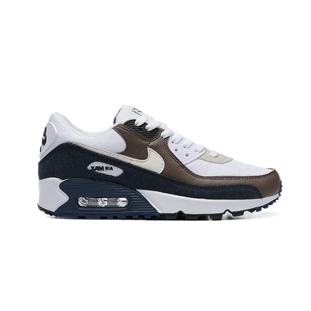 Nike Air Max 90 White Brown Navy
