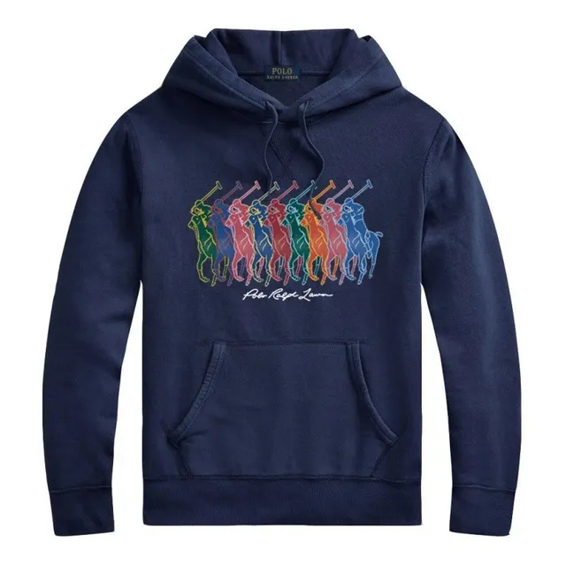 Polo Ralph Lauren Hoodie Rainbow Pony Graphic