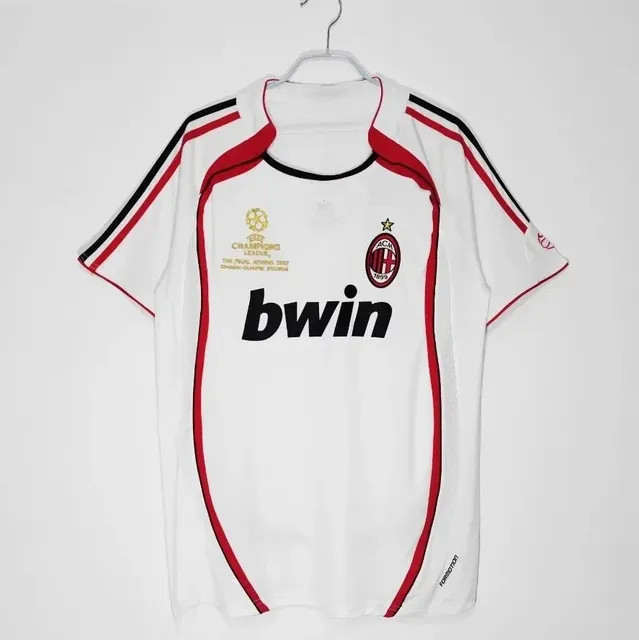 Adidas 2007 Champions League Final Jersey AC Milan Home
