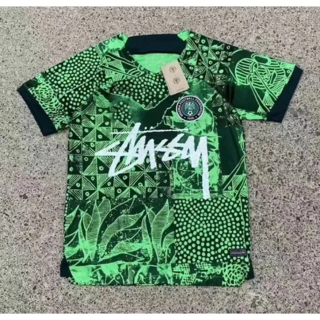 Stüssy Football Jersey Nigeria National Team x Stussy