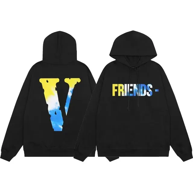 Off-White Hoodie Cloud V and FRIENDS Print